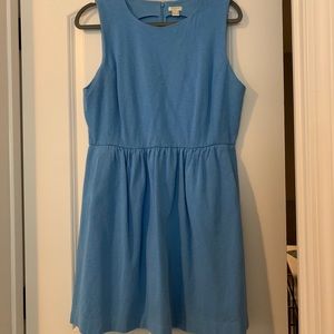 J Crew light blue dress